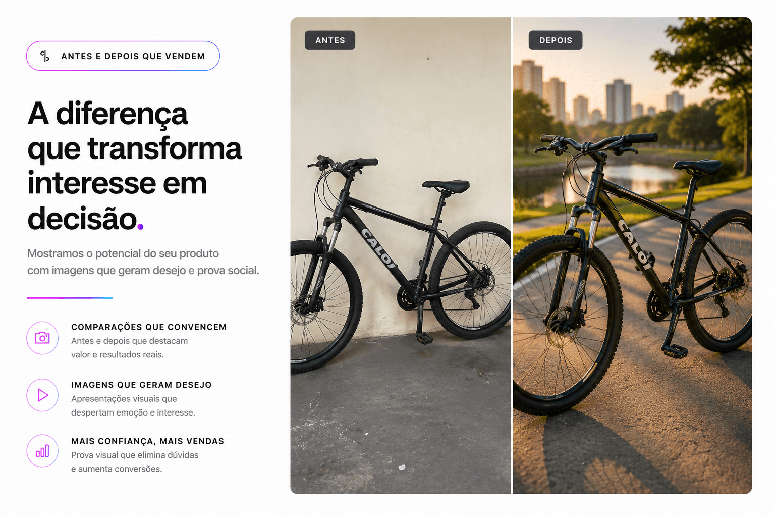 Antes e Depois