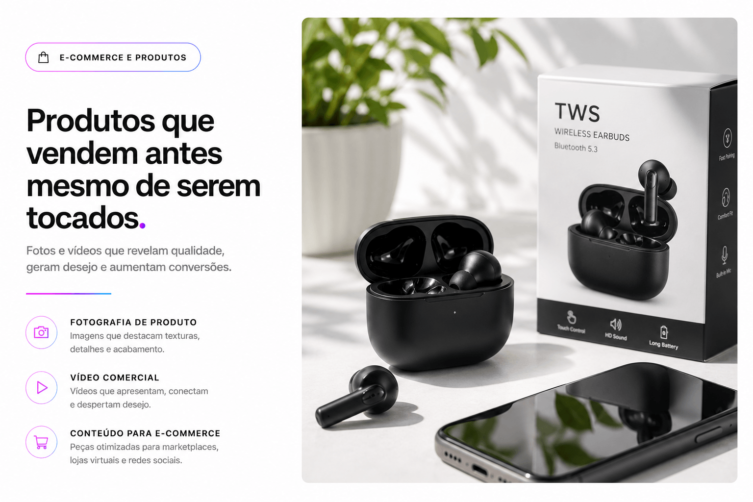 Produtos para E‑commerce